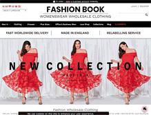 Tablet Screenshot of fashion-book.com